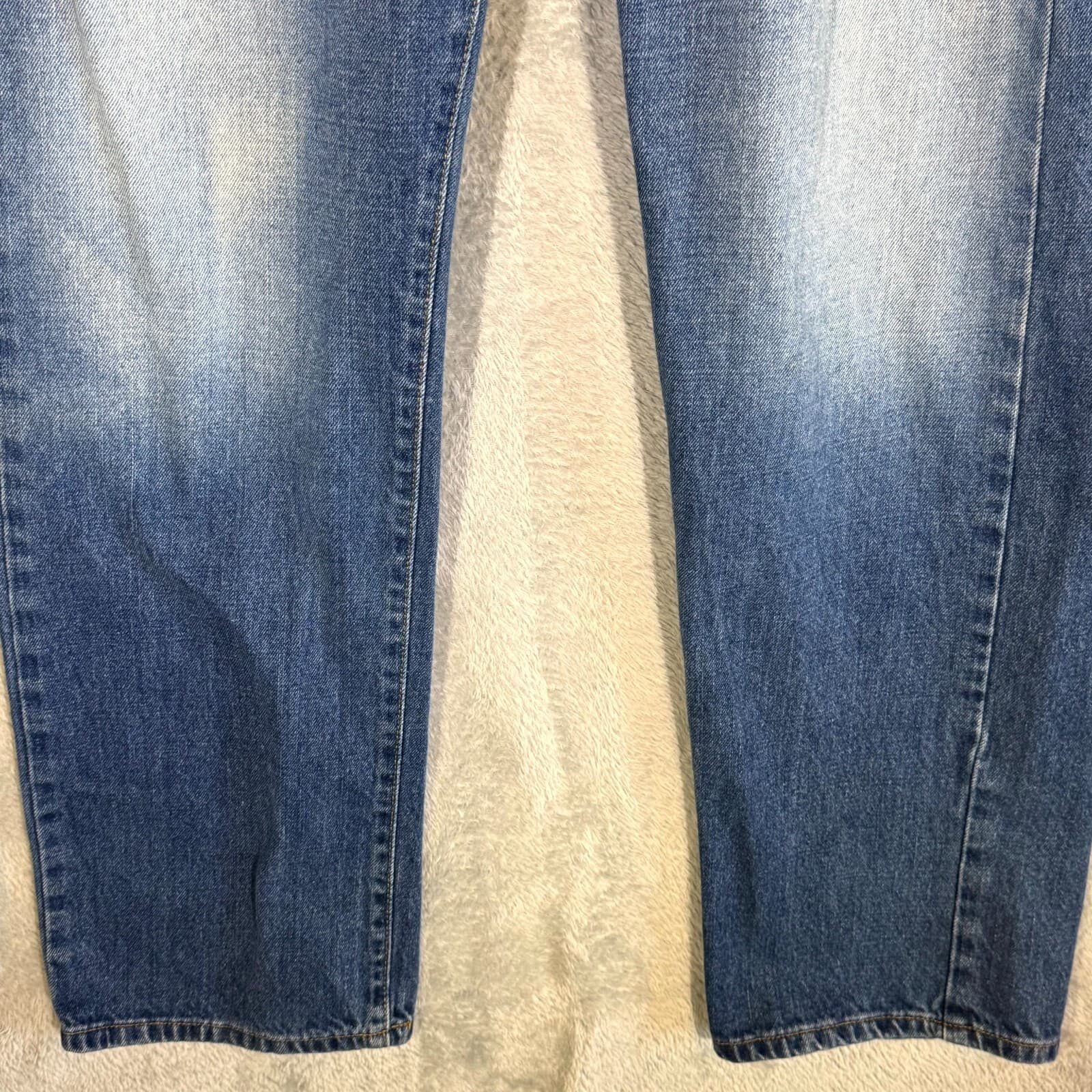 Ralph Lauren Jeans Men’s 32x32 Blue Denim 100% Cotton Mid-Rise Straight Leg - Thumbnail 5