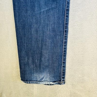 Lucky Brand 363 Vintage Straight Jeans Mens 36x30 Blue Medium Wash Relaxed Denim - Thumbnail 8