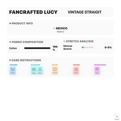 Lucky Brand 363 Vintage Straight Jeans Mens 36x30 Blue Medium Wash Relaxed Denim - Thumbnail 16