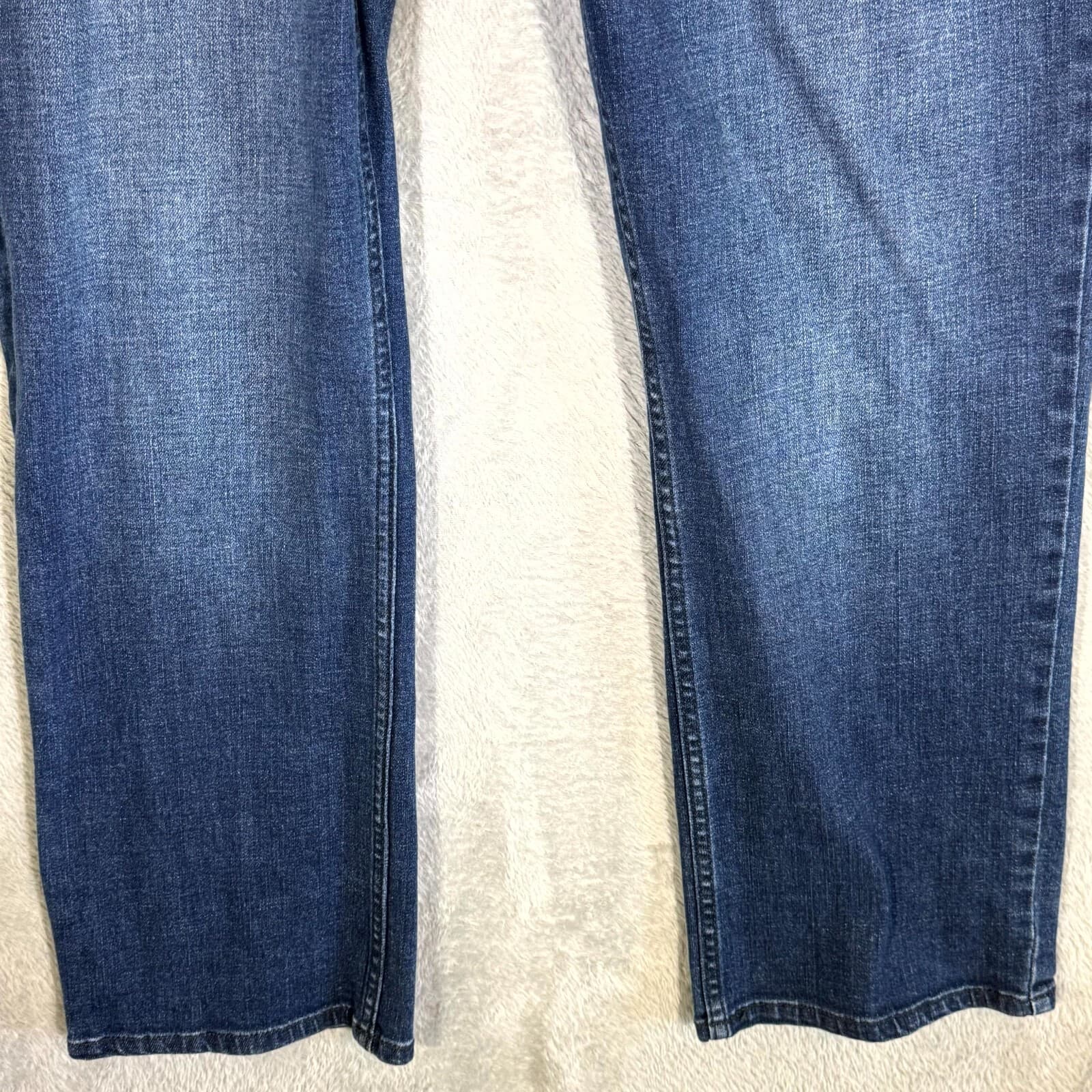 Buffalo Jackson X Jeans Men’s 38x30 Blue Denim Stretch Straight Leg Jackson-X - Thumbnail 5