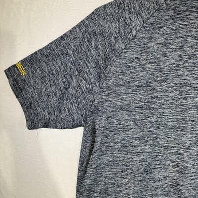 West Virginia Mountaineers Polo Shirt Mens Large Blue NCAA Football Colosseum - Thumbnail 11