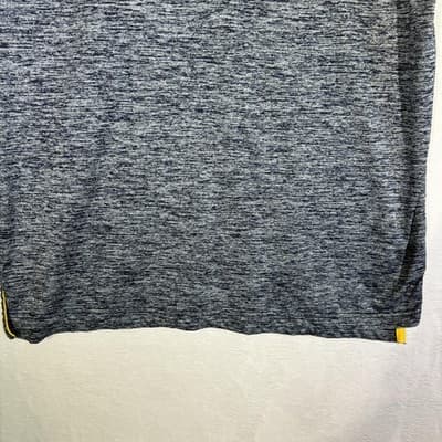 West Virginia Mountaineers Polo Shirt Mens Large Blue NCAA Football Colosseum - Thumbnail 3