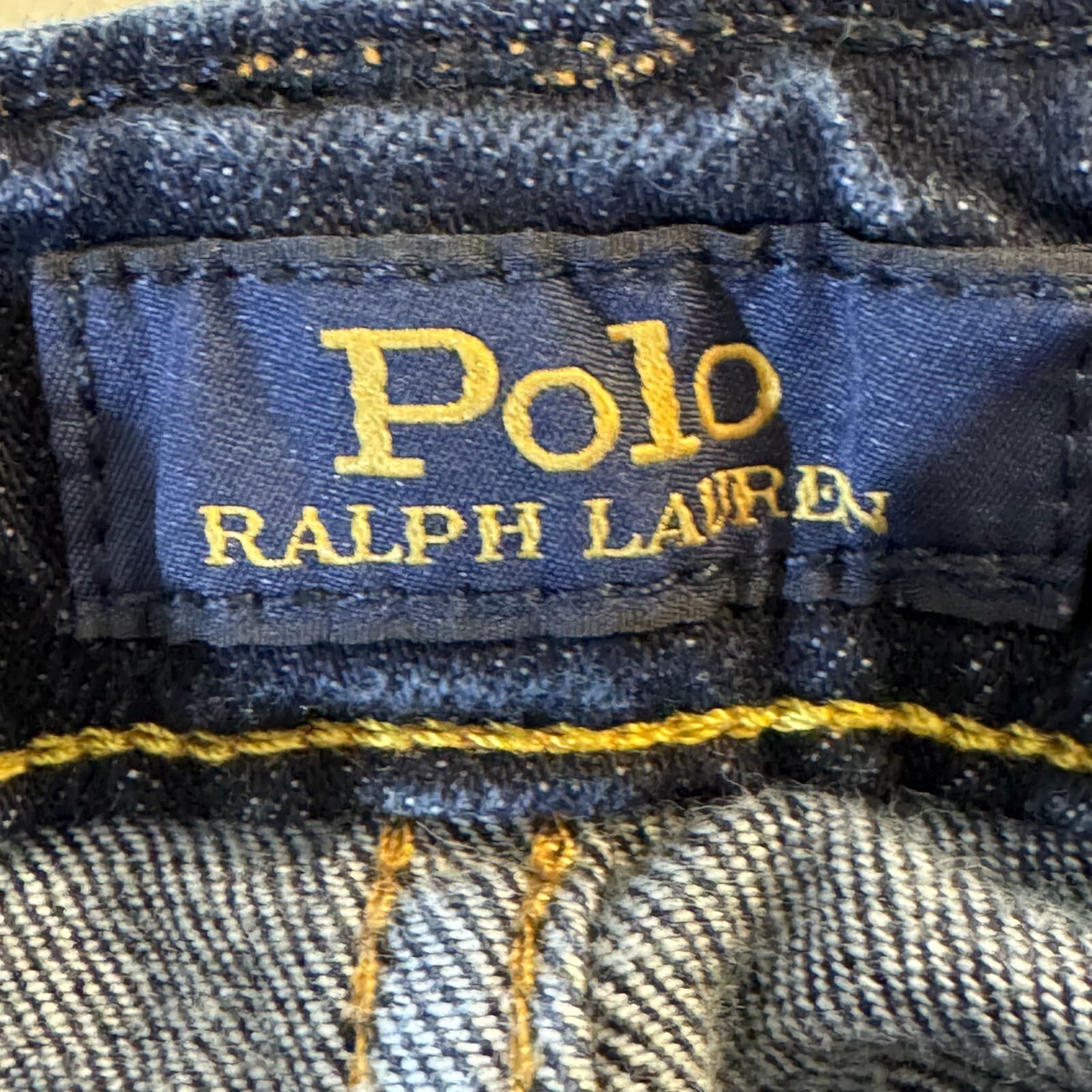 Polo Ralph Lauren Womens Jeans 18 Blue Denim Mid-Rise Hampton Straight Leg - Thumbnail 13