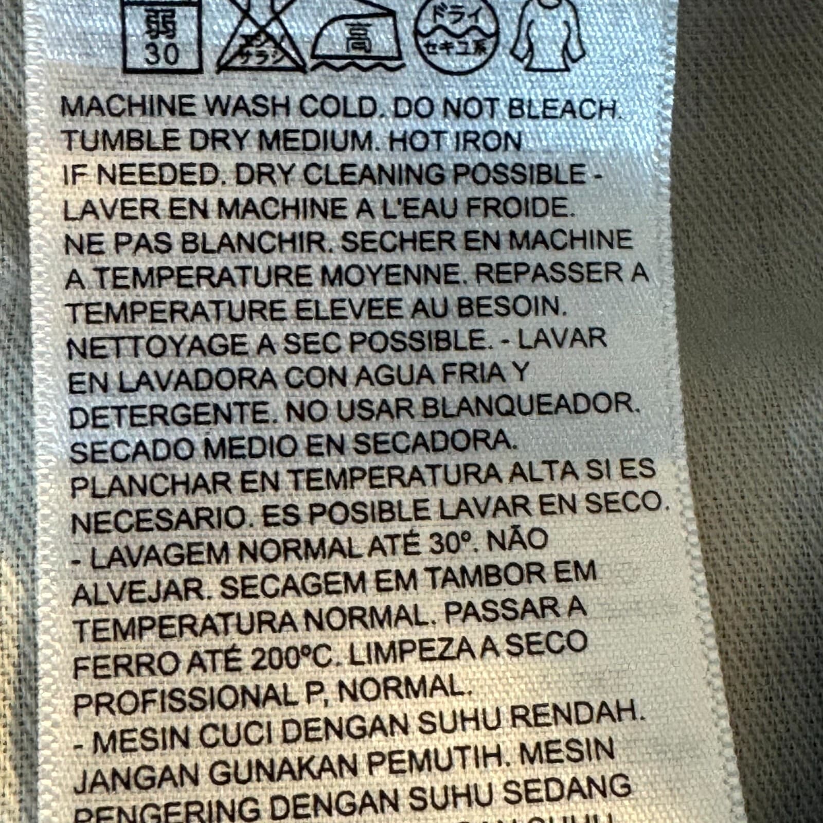 Levi’s Men’s Jeans 34x30 Gray Denim 100% Cotton Dark Wash Straight Leg Classic - Thumbnail 14