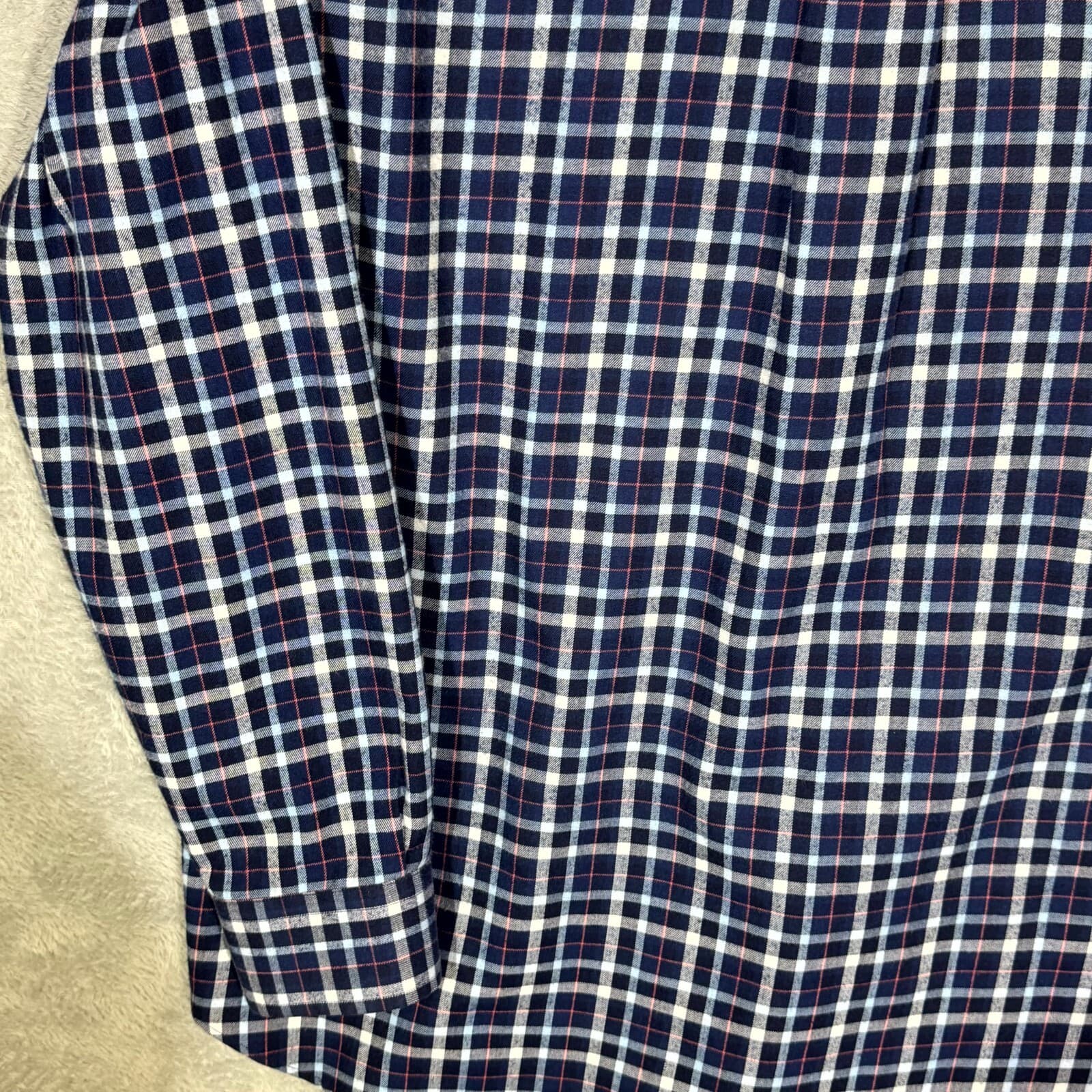 Vineyard Vines Men’s Shirt XL Blue Plaid Flannel Performance Button-Down - Thumbnail 11