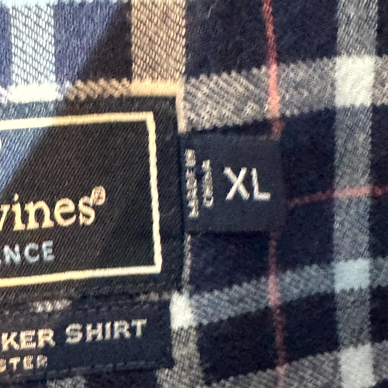 Vineyard Vines Men’s Shirt XL Blue Plaid Flannel Performance Button-Down - Thumbnail 10