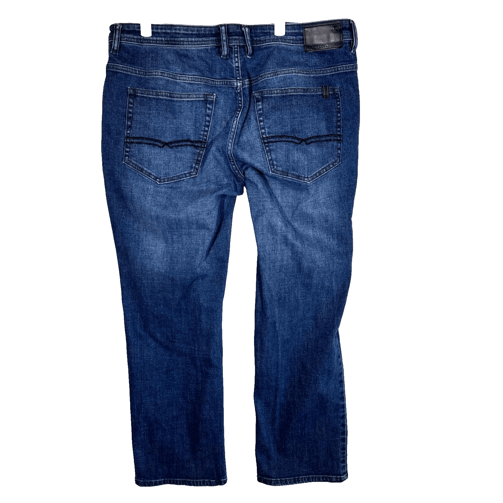 Buffalo Jackson X Jeans Men’s 38x30 Blue Denim Stretch Straight Leg Jackson-X - Thumbnail 2
