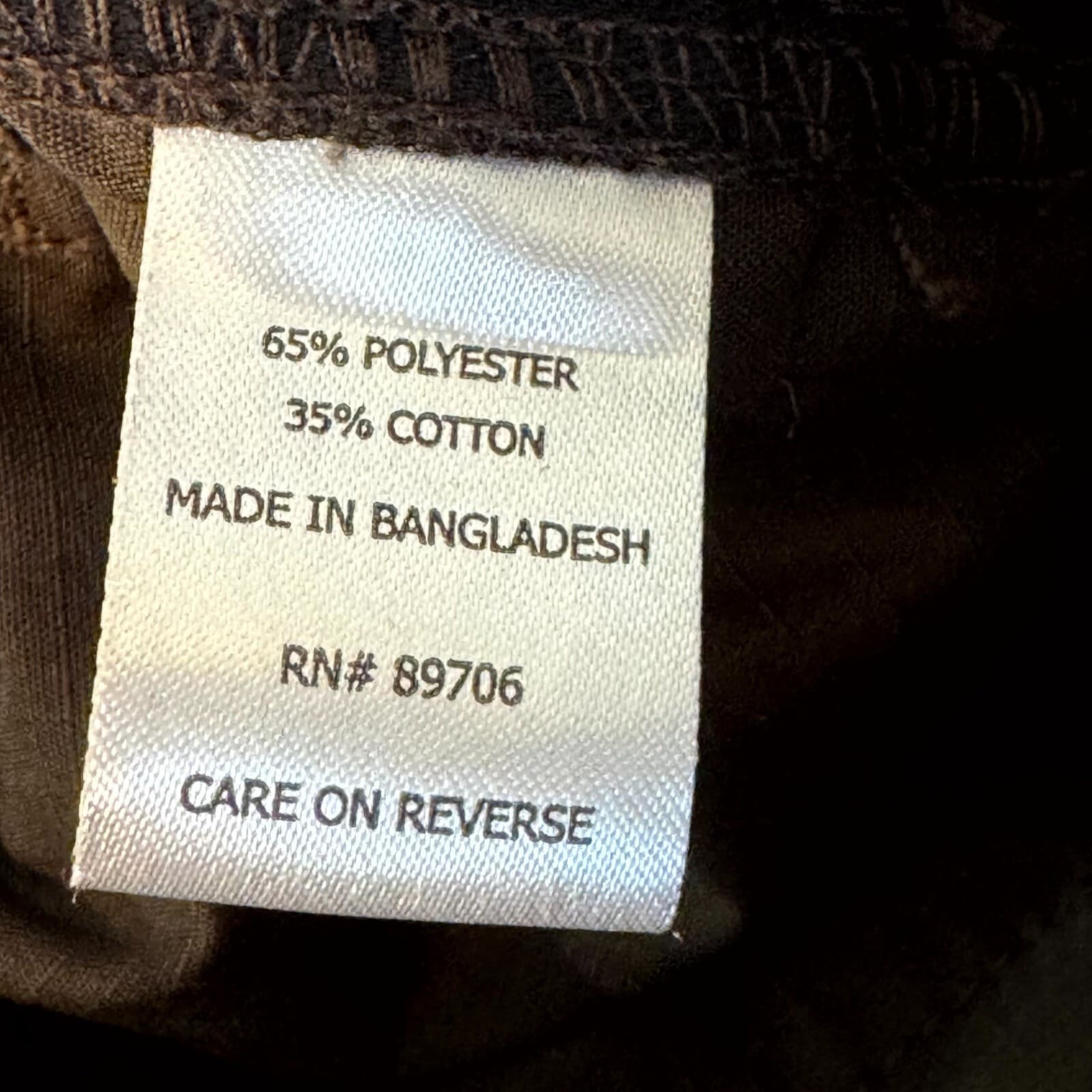 Propper Cargo Pants Mens 40x34 Brown Tactical Utility Outdoor Workwear Zip Fly - Thumbnail 3