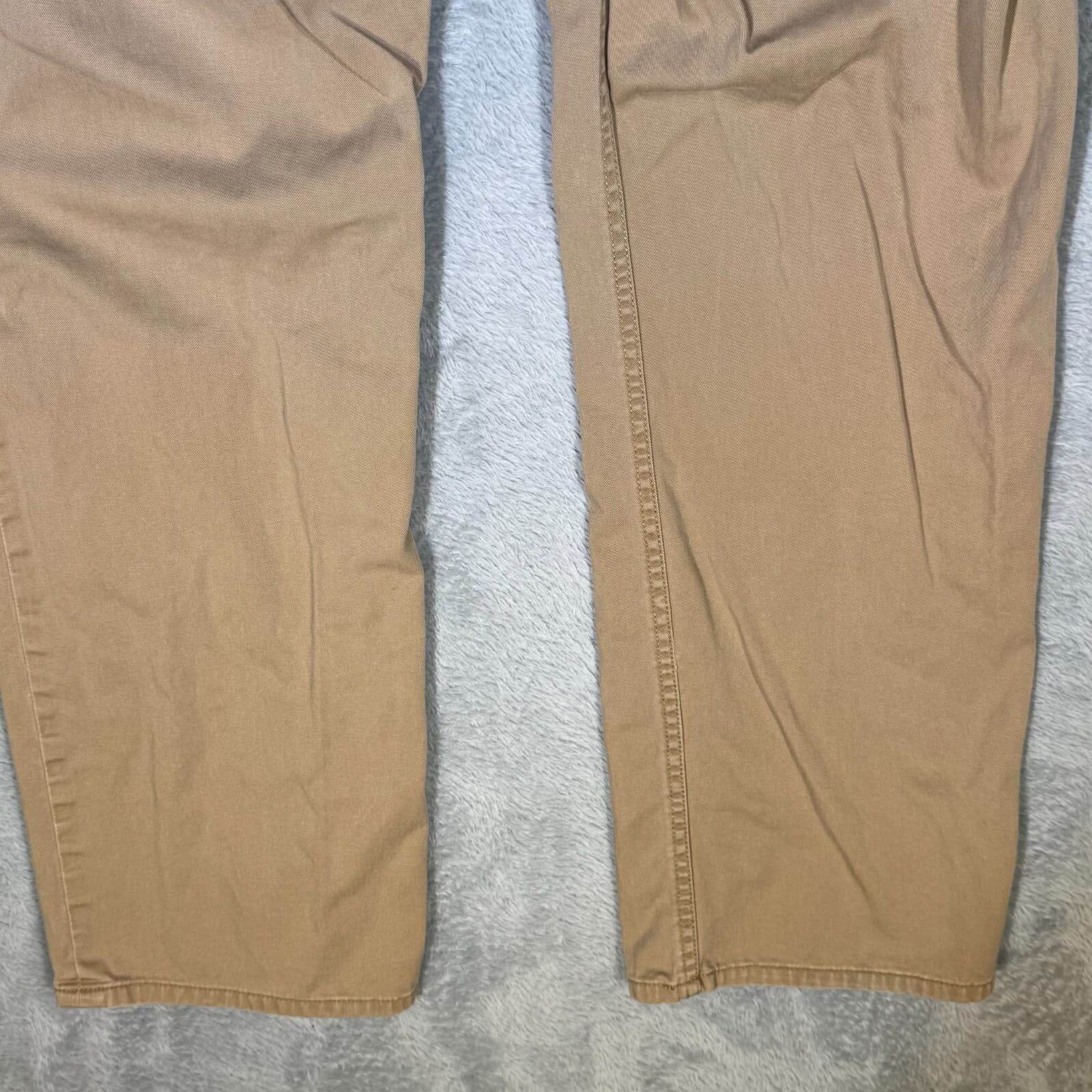 Polo Ralph Lauren Men’s Jeans 36x29 Beige 100% Cotton Straight Leg Denim - Thumbnail 9