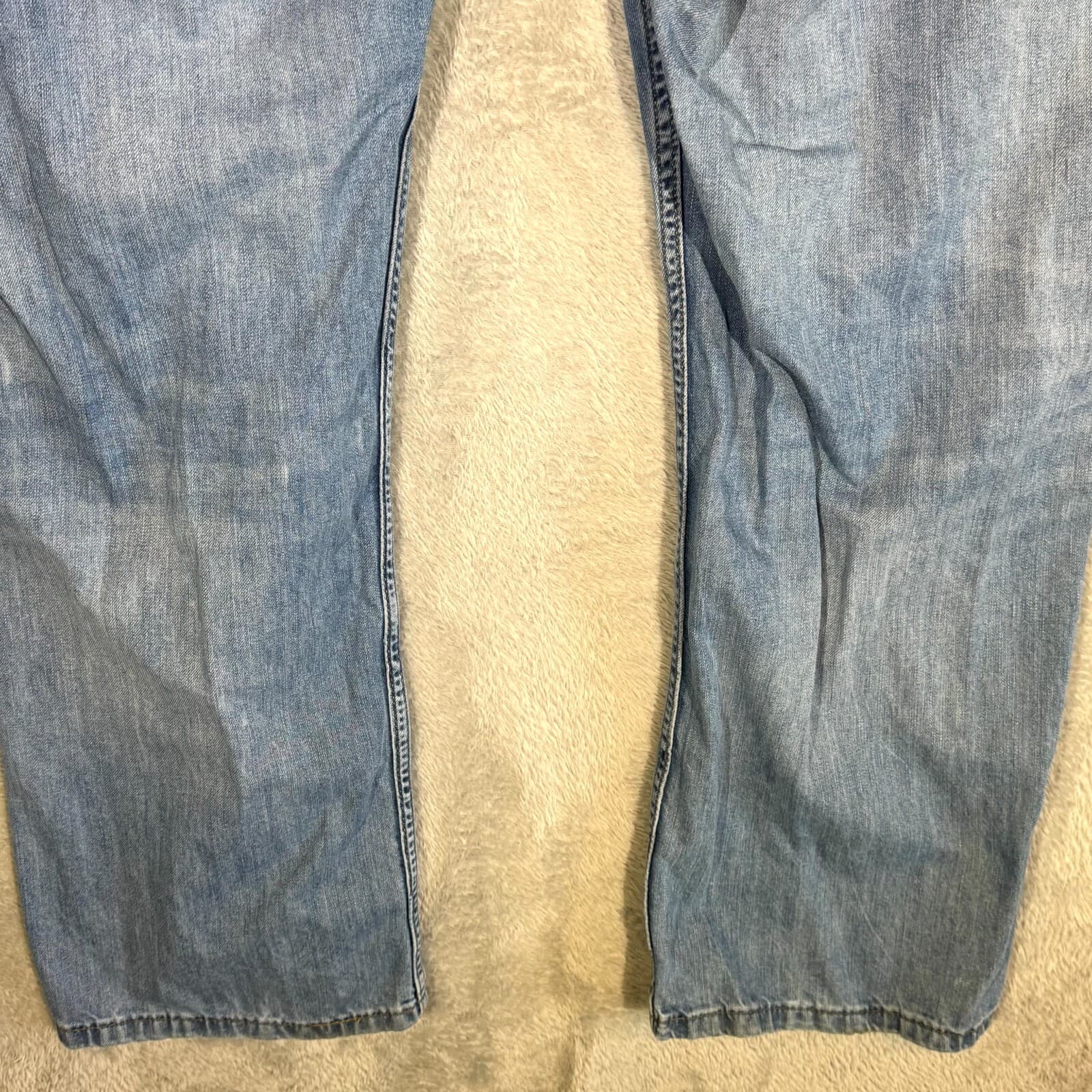 Levi’s 559 Men’s Jeans 42x30 Blue Denim 100% Cotton High-Rise Relaxed Straight - Thumbnail 9