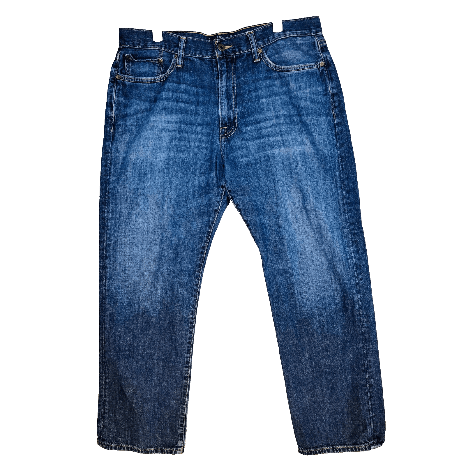 Lucky Brand 363 Vintage Straight Jeans Mens 36x30 Blue Medium Wash Relaxed Denim - Thumbnail 5
