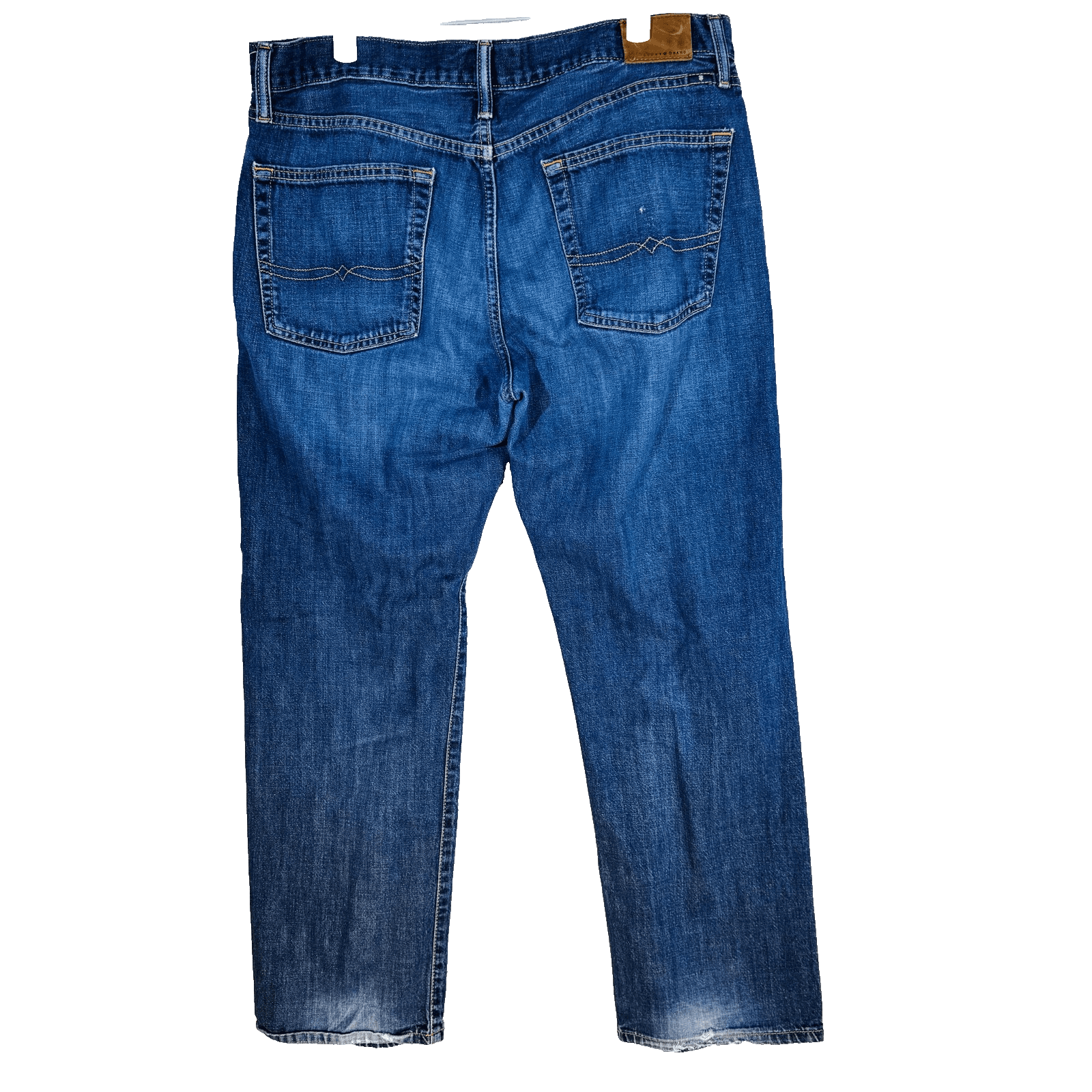 Lucky Brand 363 Vintage Straight Jeans Mens 36x30 Blue Medium Wash Relaxed Denim - Thumbnail 6