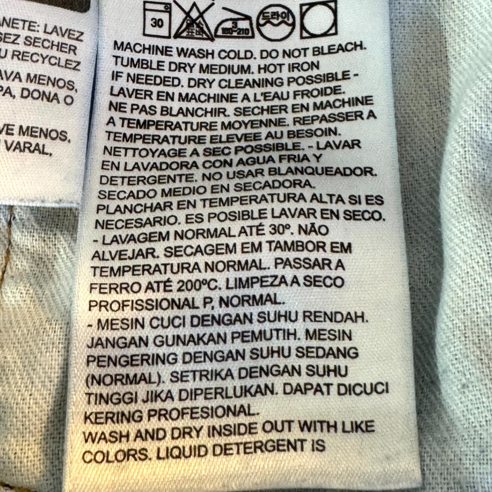 Levi’s 559 Men’s Jeans 42x30 Blue Denim 100% Cotton High-Rise Relaxed Straight - Thumbnail 14