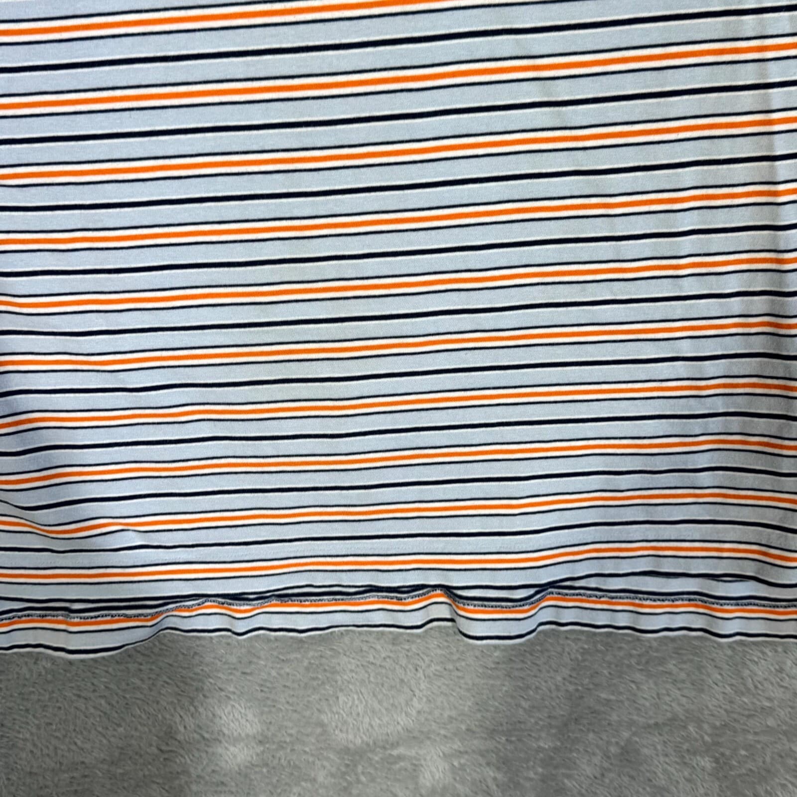 Polo Ralph Lauren Men’s Polo Shirt Large Blue Multi-Color Striped 100% Cotton - Thumbnail 6