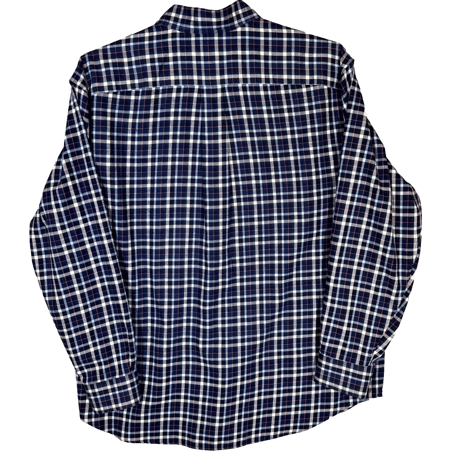 Vineyard Vines Men’s Shirt XL Blue Plaid Flannel Performance Button-Down - Thumbnail 2