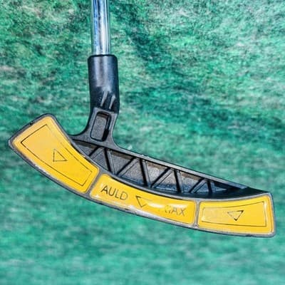AULD TRIMAX Blade Putter Mens RH 39 In Steel Shaft Black Golf Club USA - Image 1