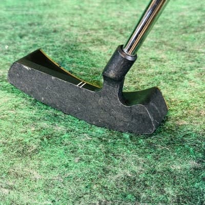 AULD TRIMAX Blade Putter Mens RH 39 In Steel Shaft Black Golf Club USA - Thumbnail 2