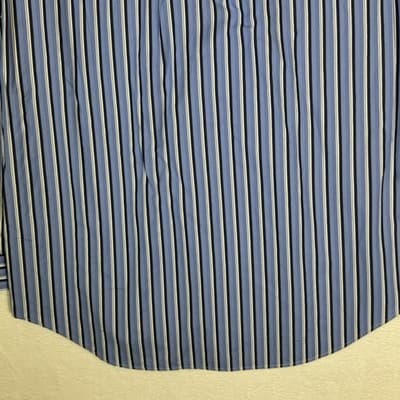 Ralph Lauren Shirt Mens XL Blue Striped Classic Fit Button Down Long Sleeve Pony - Thumbnail 13