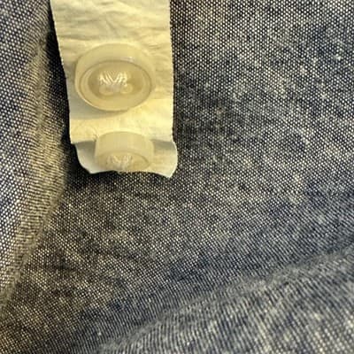 Bonobos Italian Shirting Dress Shirt Mens 15 35 Blue Long Sleeve Standard Fit - Thumbnail 16