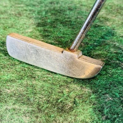Vintage Tommy Armour Putter Mens RH Lamkin Grip Steel Shaft Silver USA - Image 1