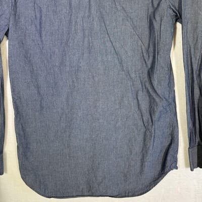 Bonobos Italian Shirting Dress Shirt Mens 15 35 Blue Long Sleeve Standard Fit - Thumbnail 9