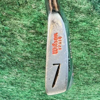 Vintage Wilson Billy Casper Biltmore 7 Iron Mens RH Steel Shaft USA Single Club - Thumbnail 3