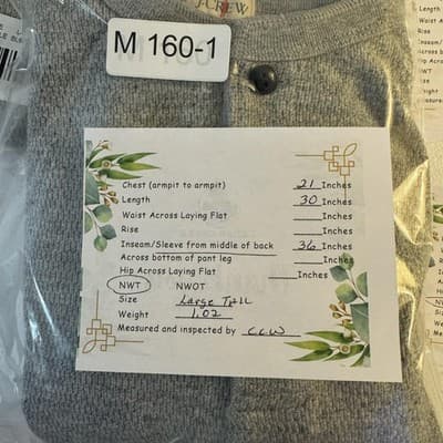 J.Crew Sweater Mens LT Gray Blue Waffle Knit Henley Long Sleeve Cotton - Thumbnail 13