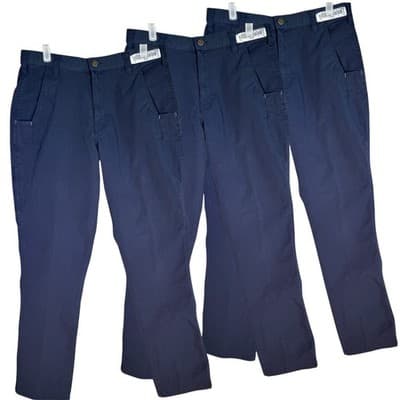 Carhartt 3 Pairs of Pants Mens 31x32 Navy Ripstop Relaxed Fit Workwear - Image 1