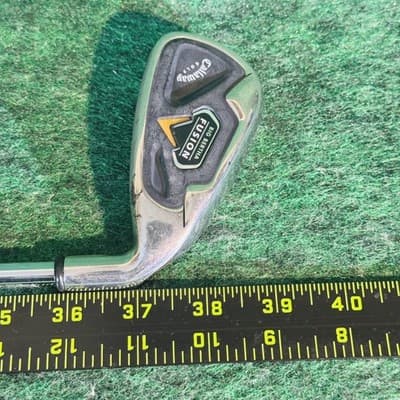 Callaway Big Bertha Fusion 6 Iron Mens RH Steel Shaft Silver Golf Club - Thumbnail 5