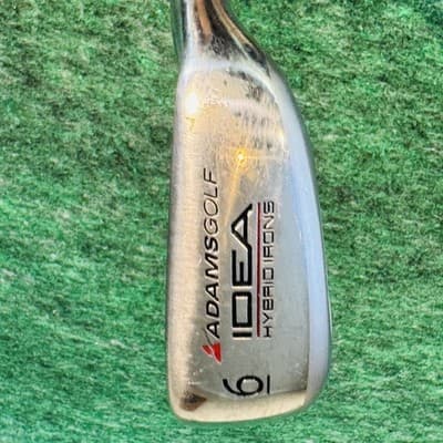 Adams Golf IDEA 8305 6 Hybrid Iron Mens RH 40.5 In Steel Silver Golf Club - Thumbnail 3