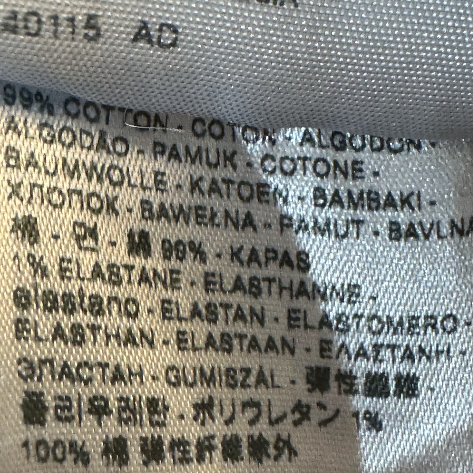 Levis Jeans Mens 38x32 Blue Denim Straight Leg 100 Percent Cotton Mid Rise Zip F - Thumbnail 12