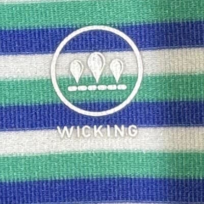 RLX Ralph Lauren Polo Shirt Mens Large Green Blue Stripe Golf Wicking Stretch - Thumbnail 8