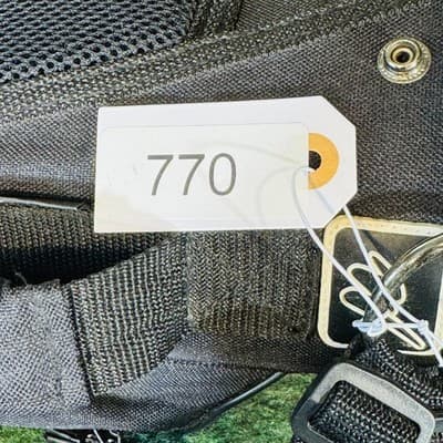 Golf Stand Bag Black 4-Way Divider Dual Strap Stand Mechanism Mens Large - Thumbnail 9