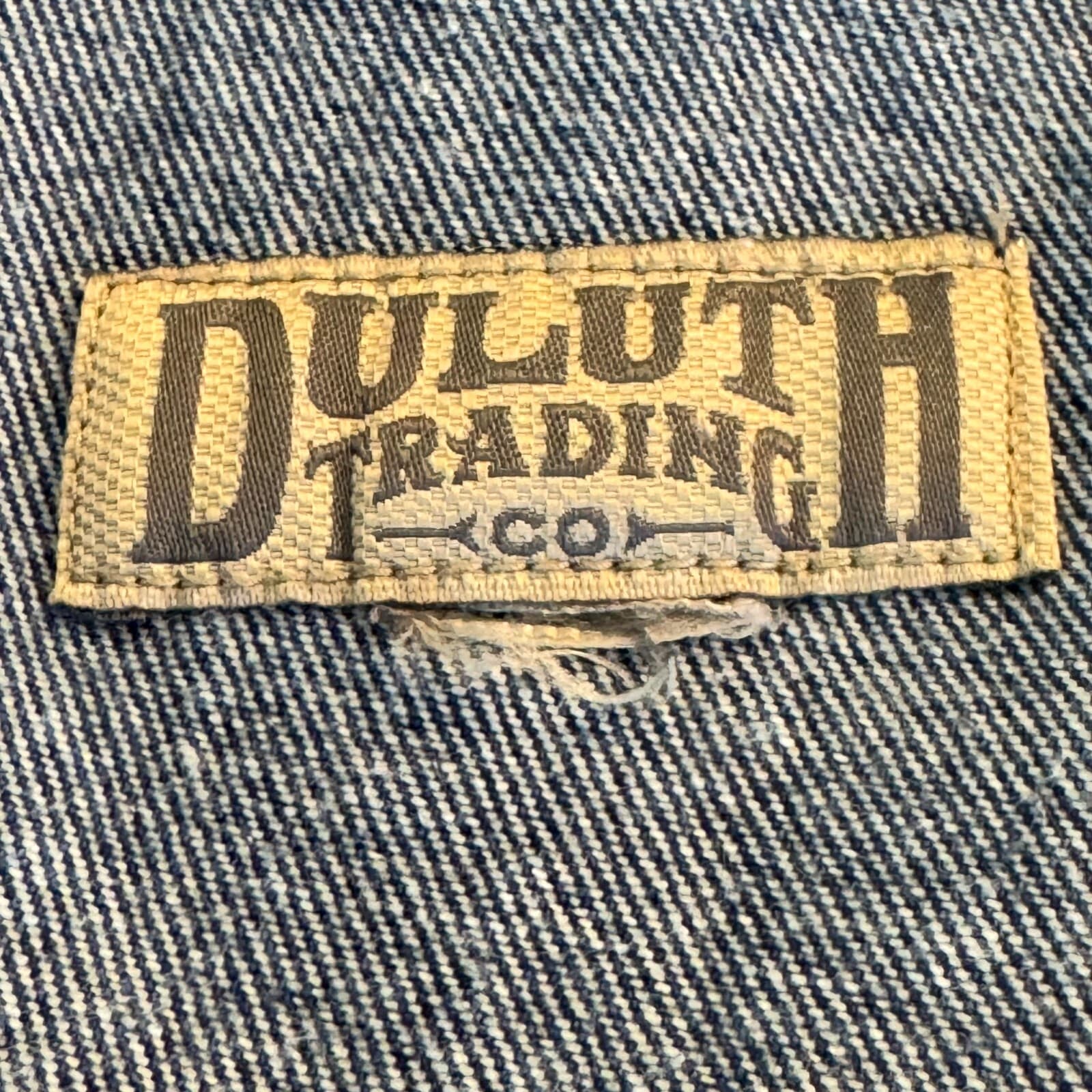 Duluth Trading Men’s Jeans 46x33 Blue Denim Mid-Rise Straight Leg Workwear - Thumbnail 9