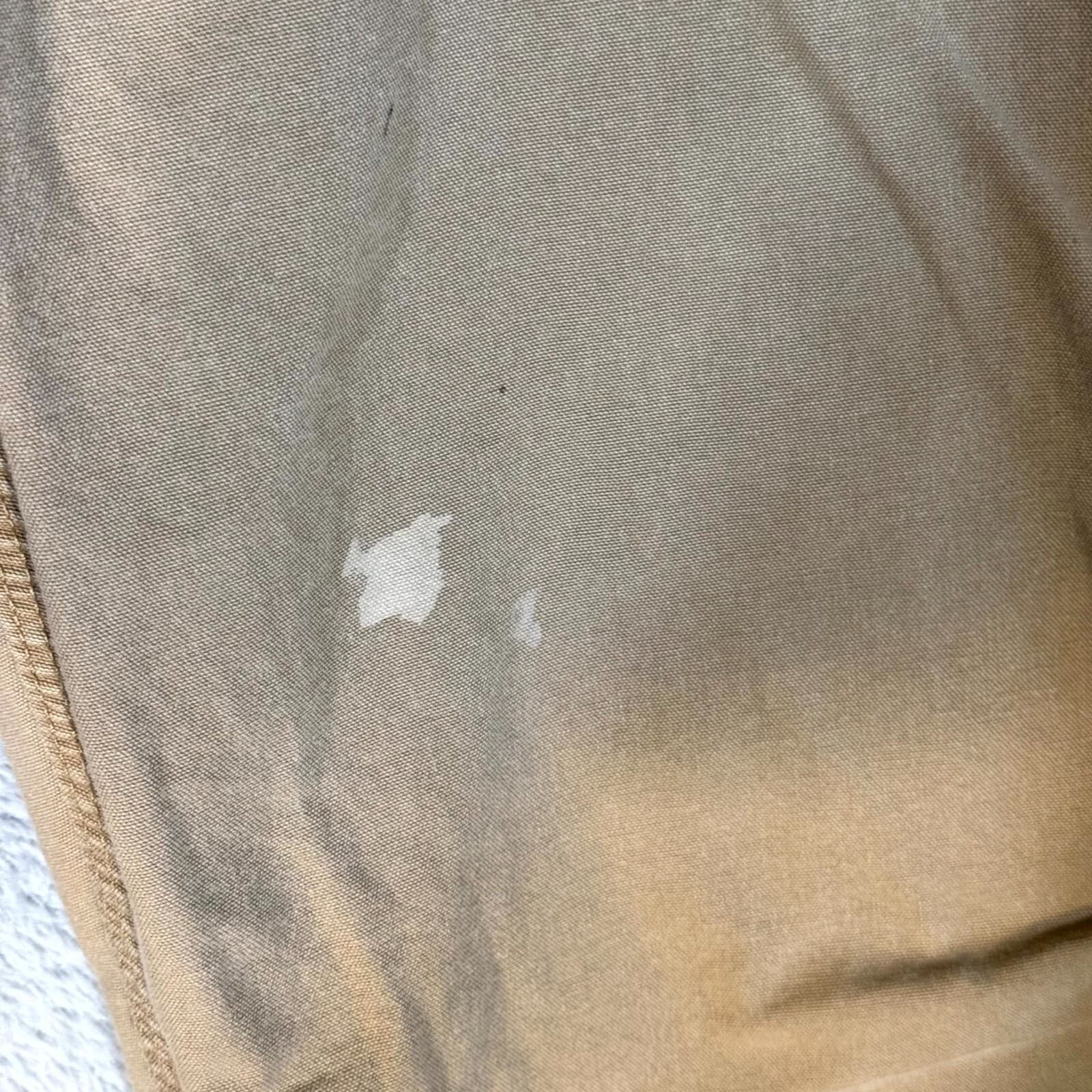 Carhartt Carpenter Jeans 38x32 Beige Loose Fit Workwear Utility - Thumbnail 4