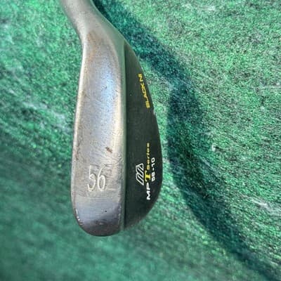 Mizuno MP T Series 56-10 Wedge Black Ni Grain Flow Forged Dynamic Gold Steel - Thumbnail 3