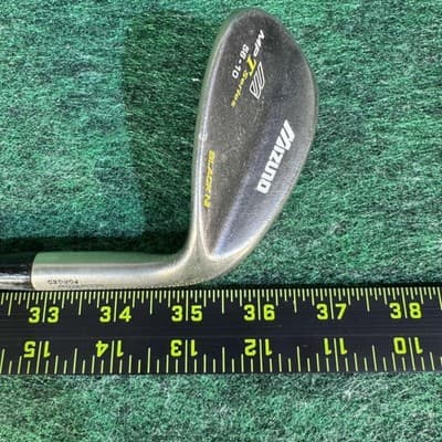 Mizuno MP T Series 56-10 Wedge Black Ni Grain Flow Forged Dynamic Gold Steel - Thumbnail 6
