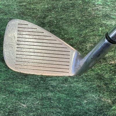 Vintage Wilson 1200 LT 6 Iron Mens RH R Flex Stainless Steel Silver Golf Club - Thumbnail 2