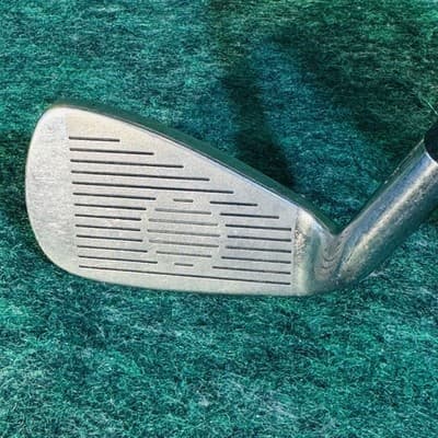 Vintage King Cobra Oversize 3 Iron Mens RH Steel Shaft Silver Golf Club Single - Thumbnail 2