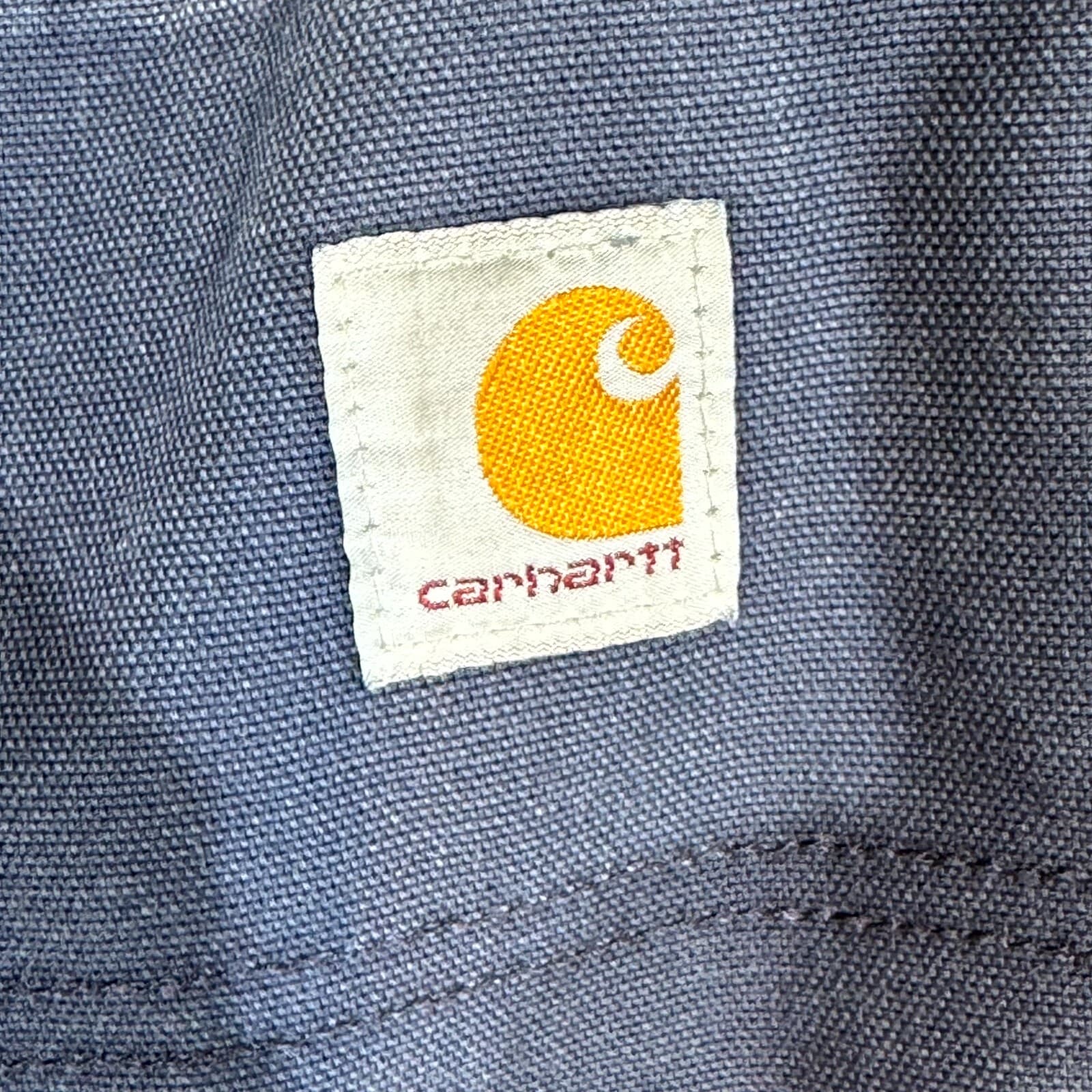 Carhartt Men’s Carpenter 383-20 Pants 34x30 Navy Soft Canvas Dungaree Fit - Thumbnail 6