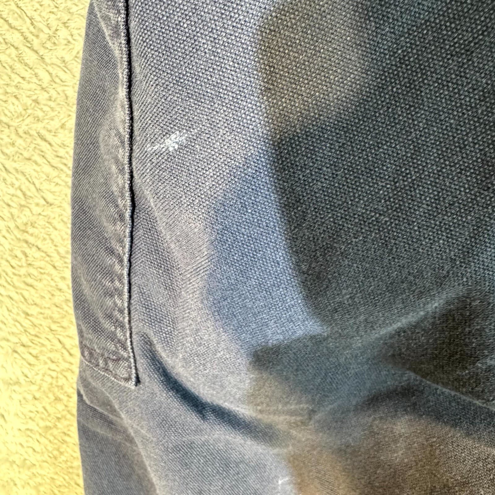 Carhartt Men’s Carpenter 383-20 Pants 34x30 Navy Soft Canvas Dungaree Fit - Thumbnail 5