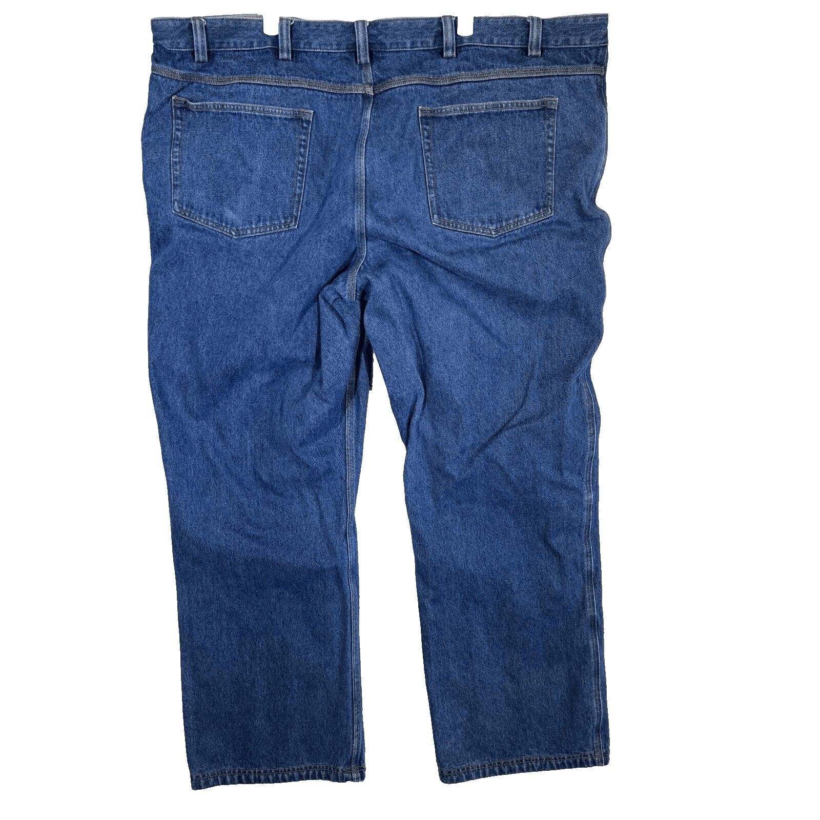 Duluth Trading Men’s Jeans 46x33 Blue Denim Mid-Rise Straight Leg Workwear - Thumbnail 2