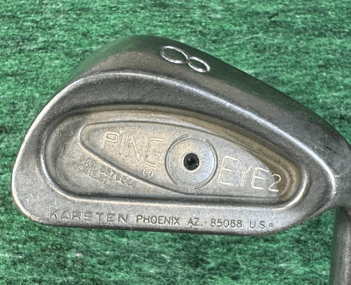 Vintage Ping Eye2 8 Iron Karsten USA Black Dot Steel Shaft RH Golf Club - Image 1