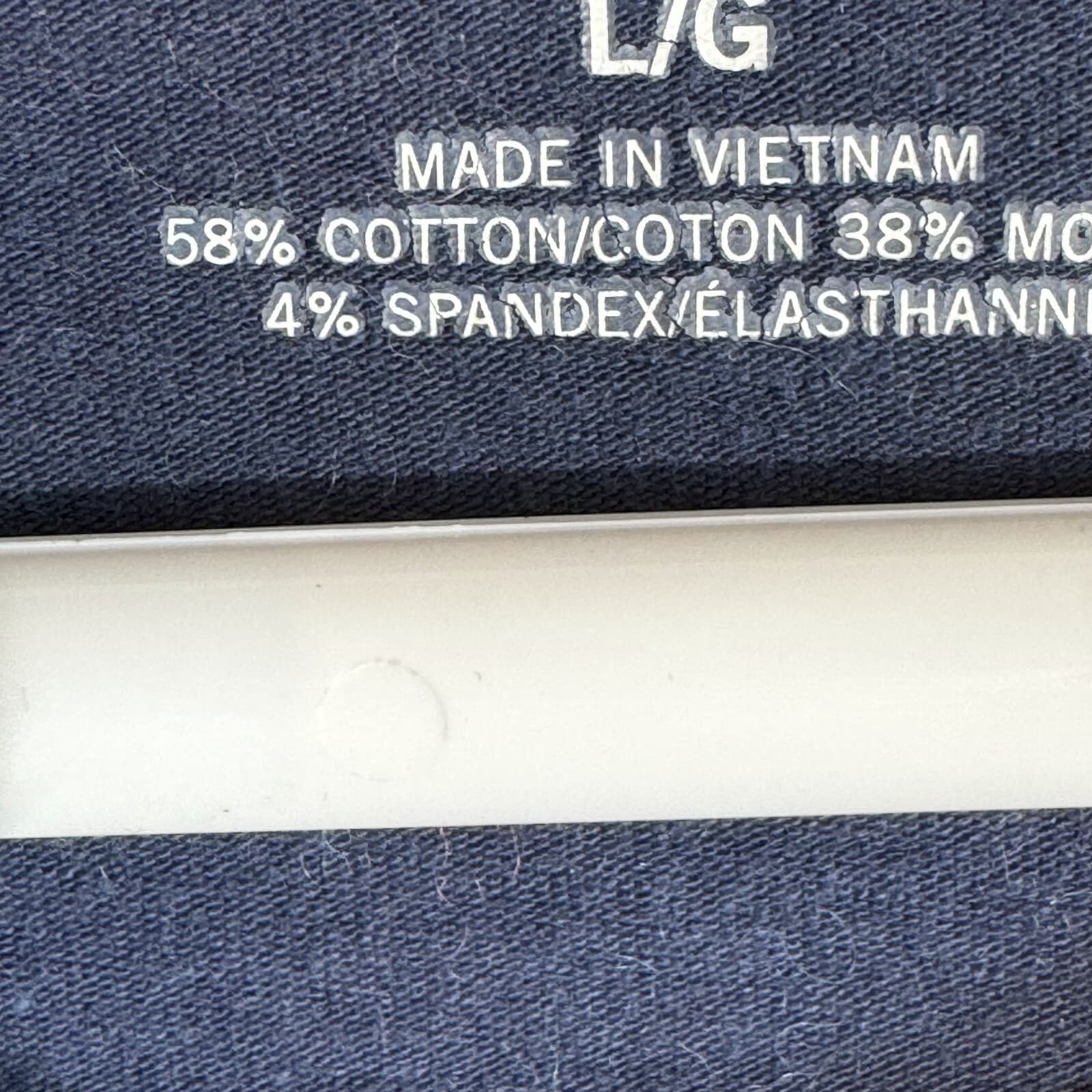 Banana Republic Women’s Blue Cotton‑Stretch Long‑Sleeve Knit Pullover – Size L - Thumbnail 6