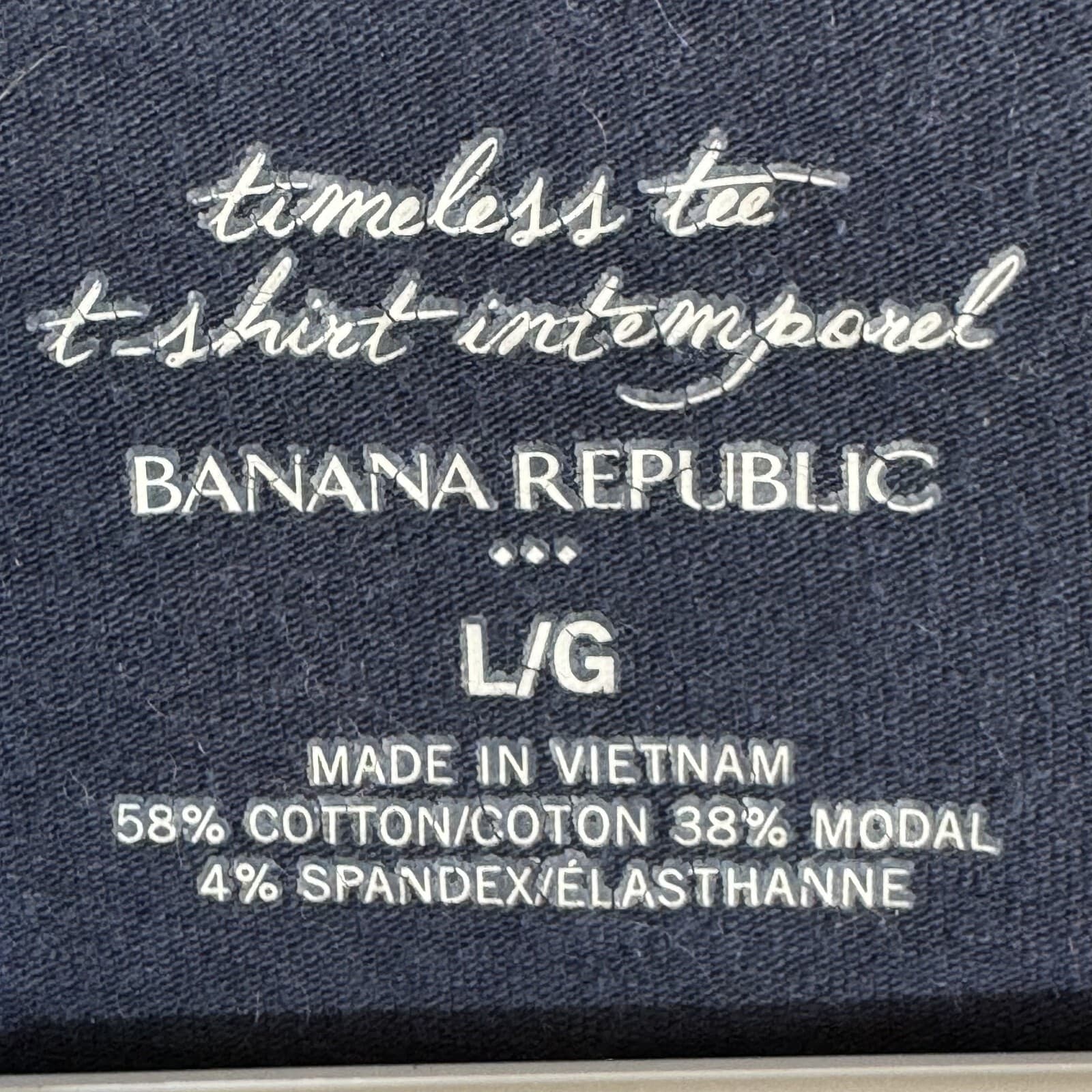 Banana Republic Women’s Blue Cotton‑Stretch Long‑Sleeve Knit Pullover – Size L - Thumbnail 7