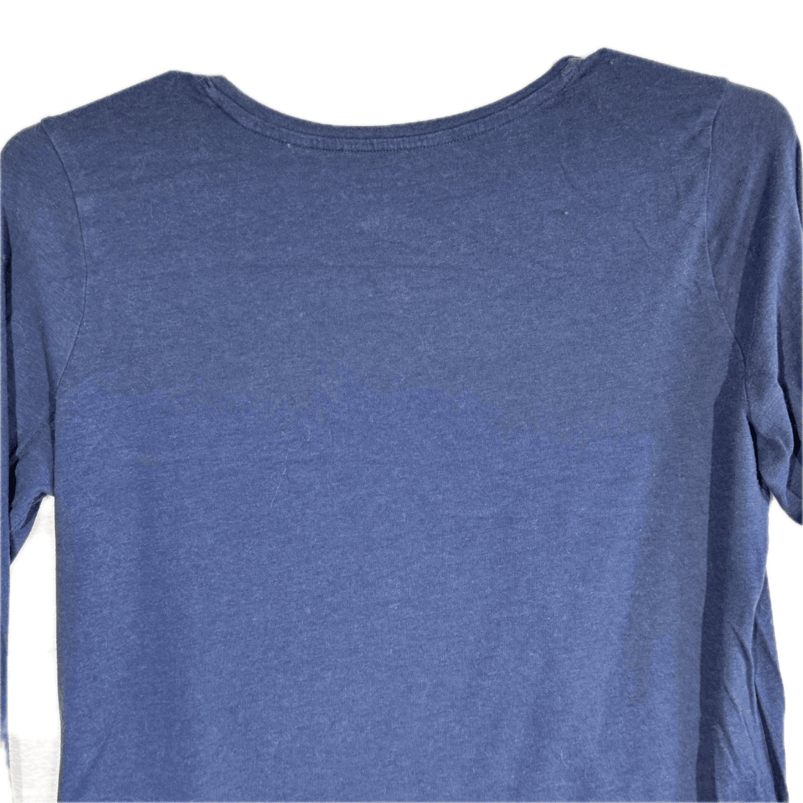 Banana Republic Women’s Blue Cotton‑Stretch Long‑Sleeve Knit Pullover – Size L - Thumbnail 14