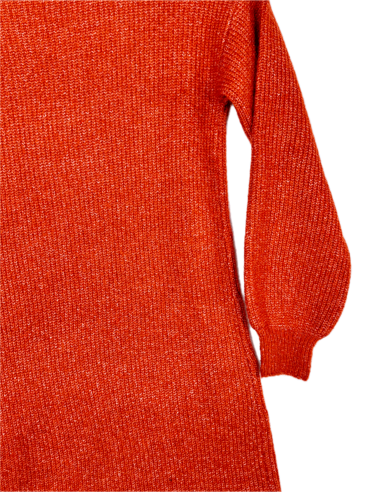 Cupcakes & Cashmere Women's Burnt Orange Stretch Knit Mock‑Neck Sweater S – OS - Thumbnail 13