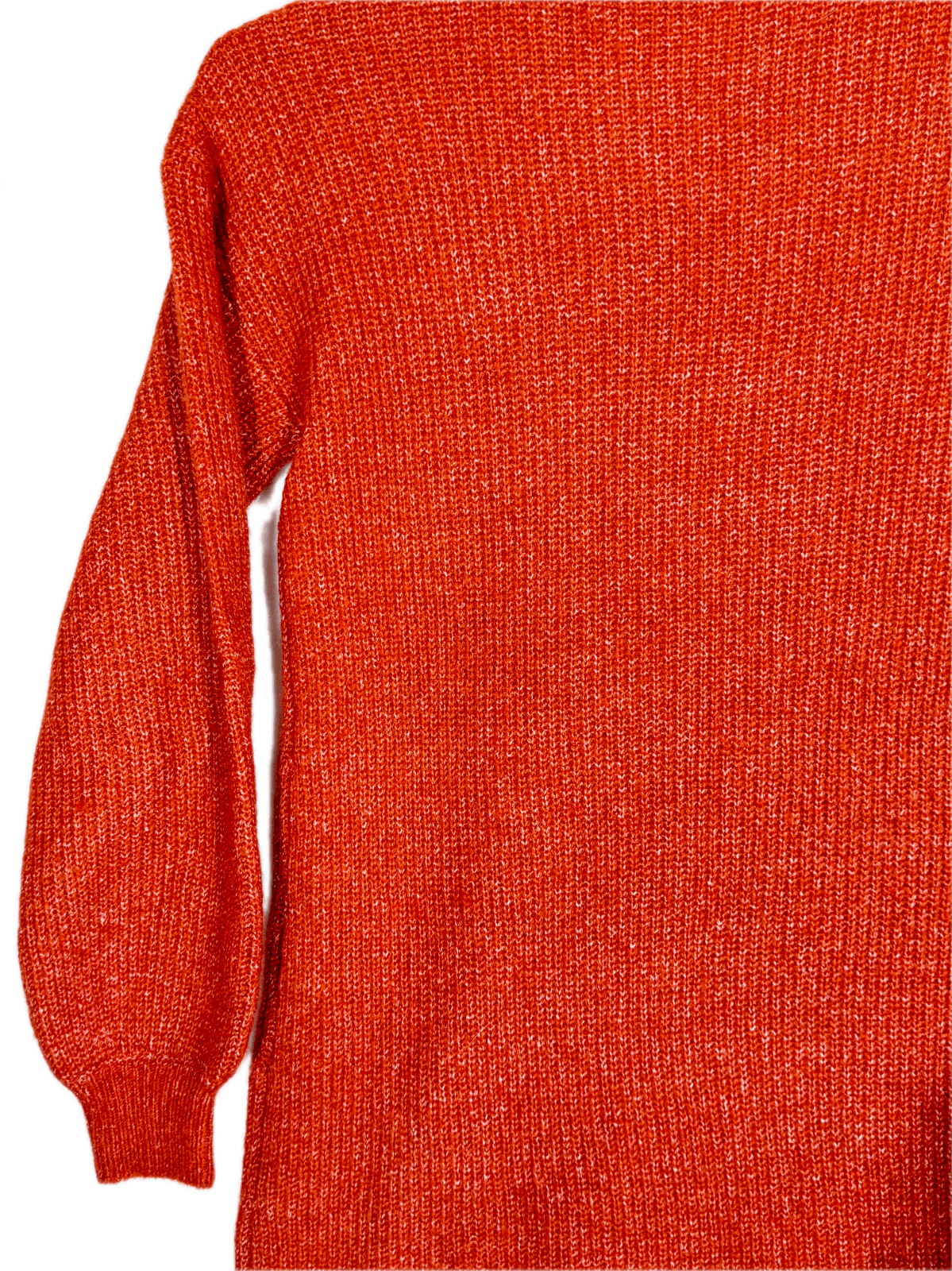 Cupcakes & Cashmere Women's Burnt Orange Stretch Knit Mock‑Neck Sweater S – OS - Thumbnail 11