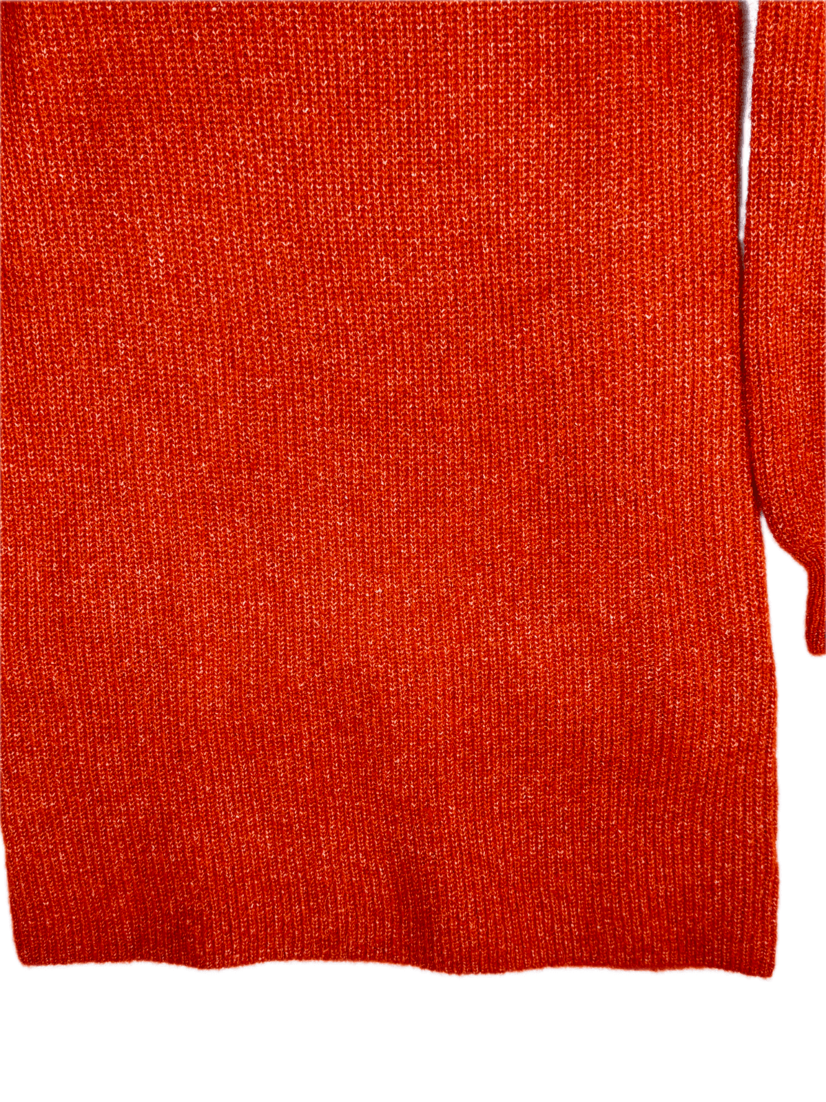 Cupcakes & Cashmere Women's Burnt Orange Stretch Knit Mock‑Neck Sweater S – OS - Thumbnail 3