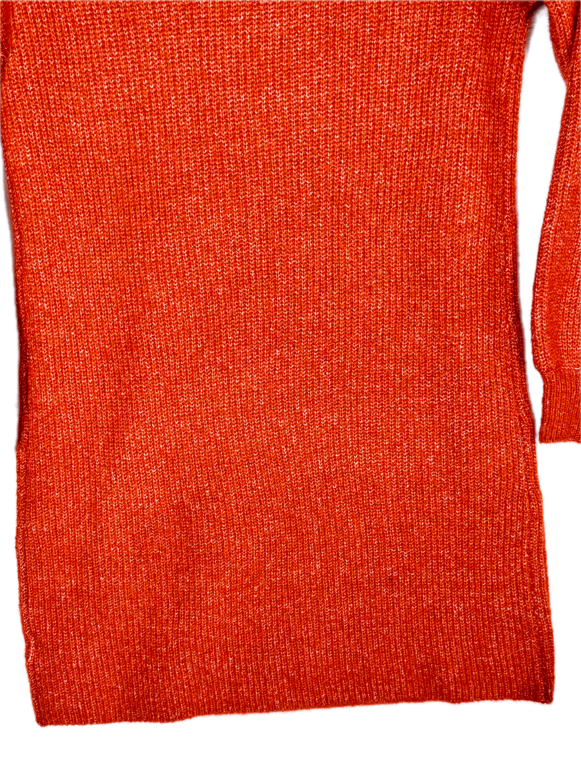 Cupcakes & Cashmere Women's Burnt Orange Stretch Knit Mock‑Neck Sweater S – OS - Thumbnail 10